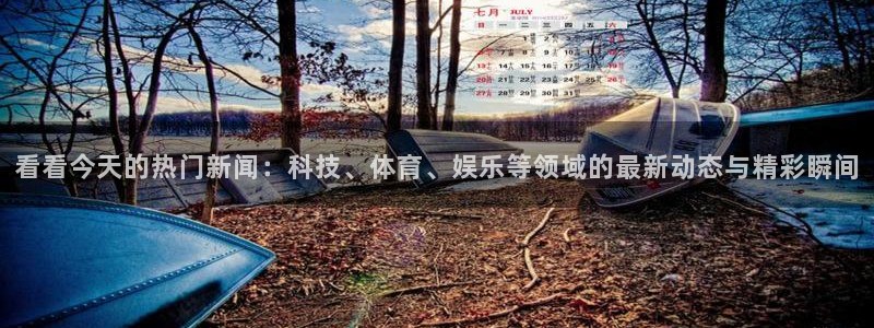 看看今天的热门新闻：科技、体育、娱乐等领域的最新动态与精彩瞬间
