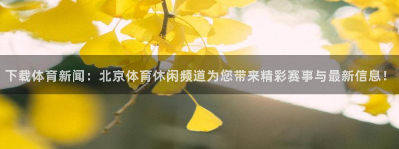 下载体育新闻：北京体育休闲频道为您带来精彩赛事与最新信息！